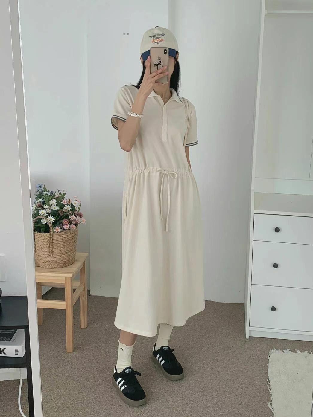 THEMAIN韓國直郵㊣女裝新款人氣熱賣25春夏推薦時尚休閑連衣裙THEMAIN連衣裙