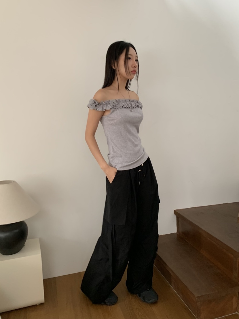 MURMUR直郵韓國代購㊣女裝新品熱賣人氣休閑25春夏時尚休閑褲MURMUR休閑褲