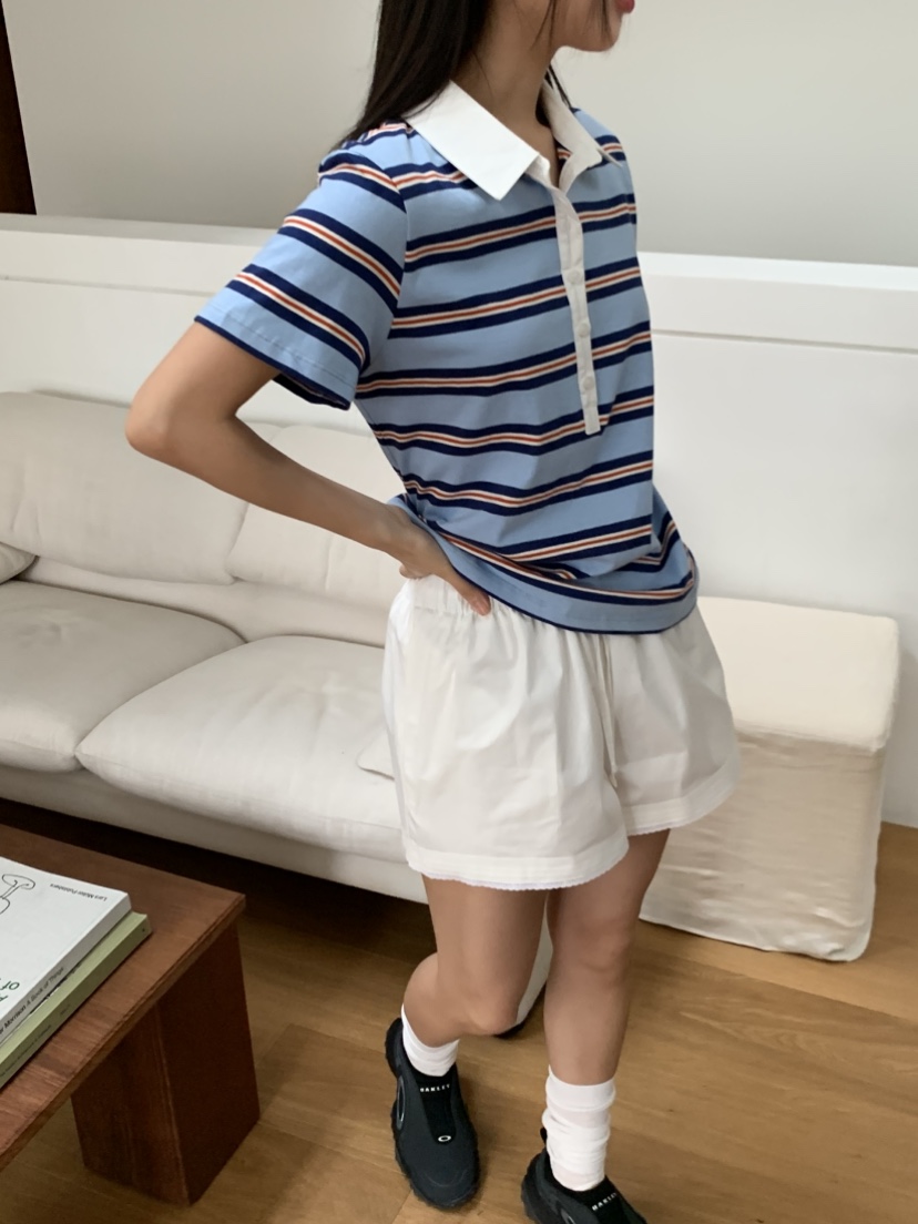 MURMUR韓國㊣直郵東大門代購女裝新品推薦人氣休閑時尚25春夏T恤MURMURT恤
