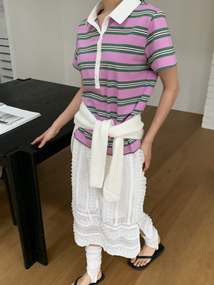 MURMUR韓國㊣直郵東大門代購女裝新品推薦人氣休閑時尚25春夏T恤MURMURT恤