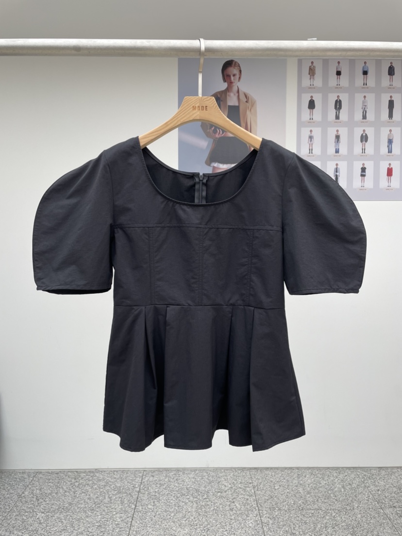 MADE-P直郵韓國代購㊣女裝新品人氣時尚推薦熱賣襯衫蕾絲衫MADE-P襯衫/蕾絲衫