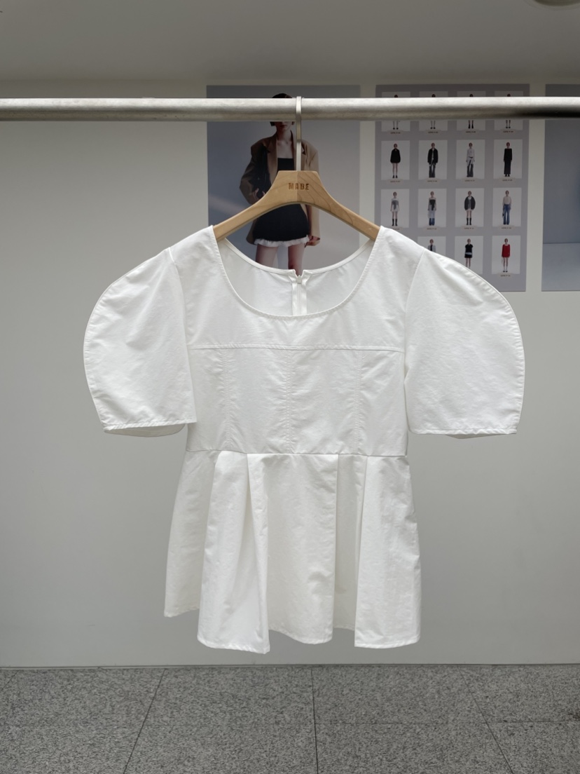 MADE-P直郵韓國代購㊣女裝新品人氣時尚推薦熱賣襯衫蕾絲衫MADE-P襯衫/蕾絲衫圖色2