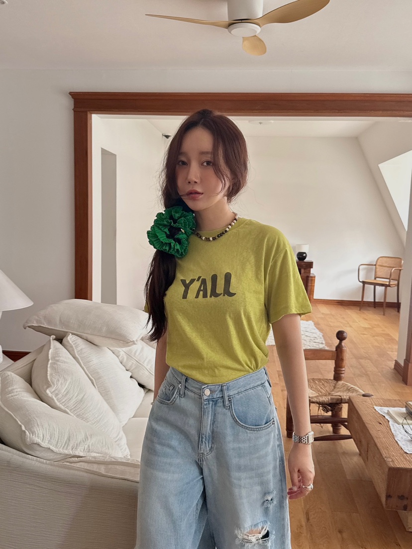 MADE-P韓國㊣直郵東大門代購女裝新品推薦人氣休閑熱賣T恤MADE-PT恤