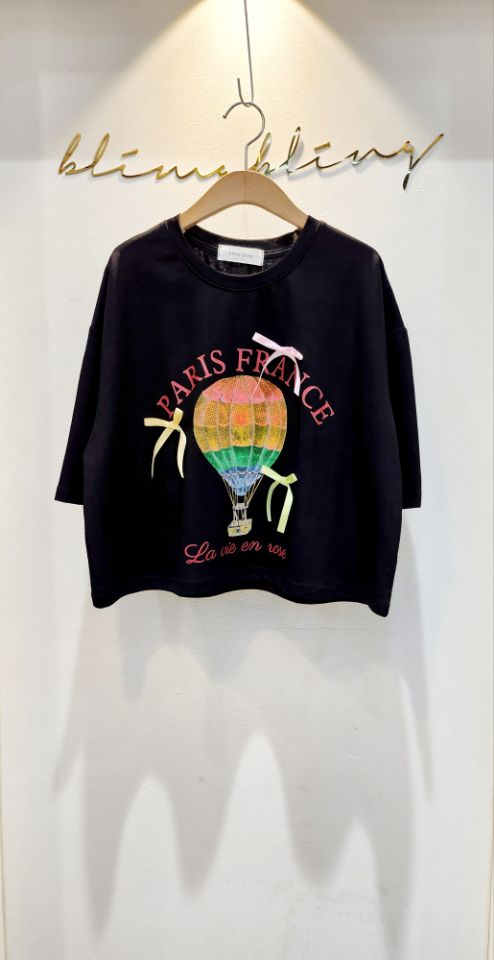 BLING BLING-S韓國㊣直郵東大門代購女裝新品25春夏推薦T恤BLING BLING-ST恤