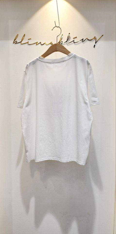 BLING BLING-S韓國直郵㊣東大門實拍女裝新品25春夏推薦T恤BLING BLING-ST恤