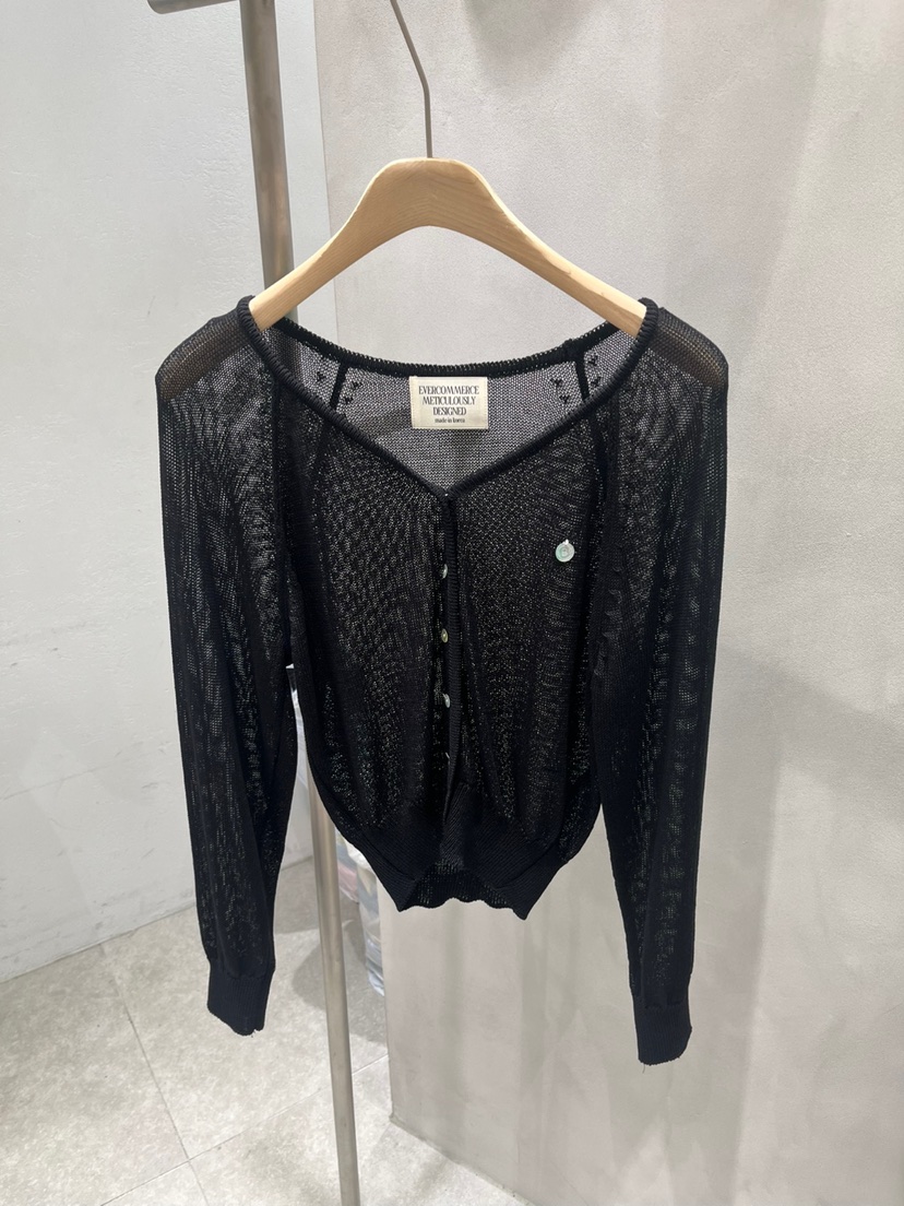 EVERCOMMERCE METICULOUSLY DESIGNED韓國直郵㊣東大門實拍女裝新款人氣針織衫開衫EVERCOMMERCE METICULOUSLY DESIGNED針織衫圖色7