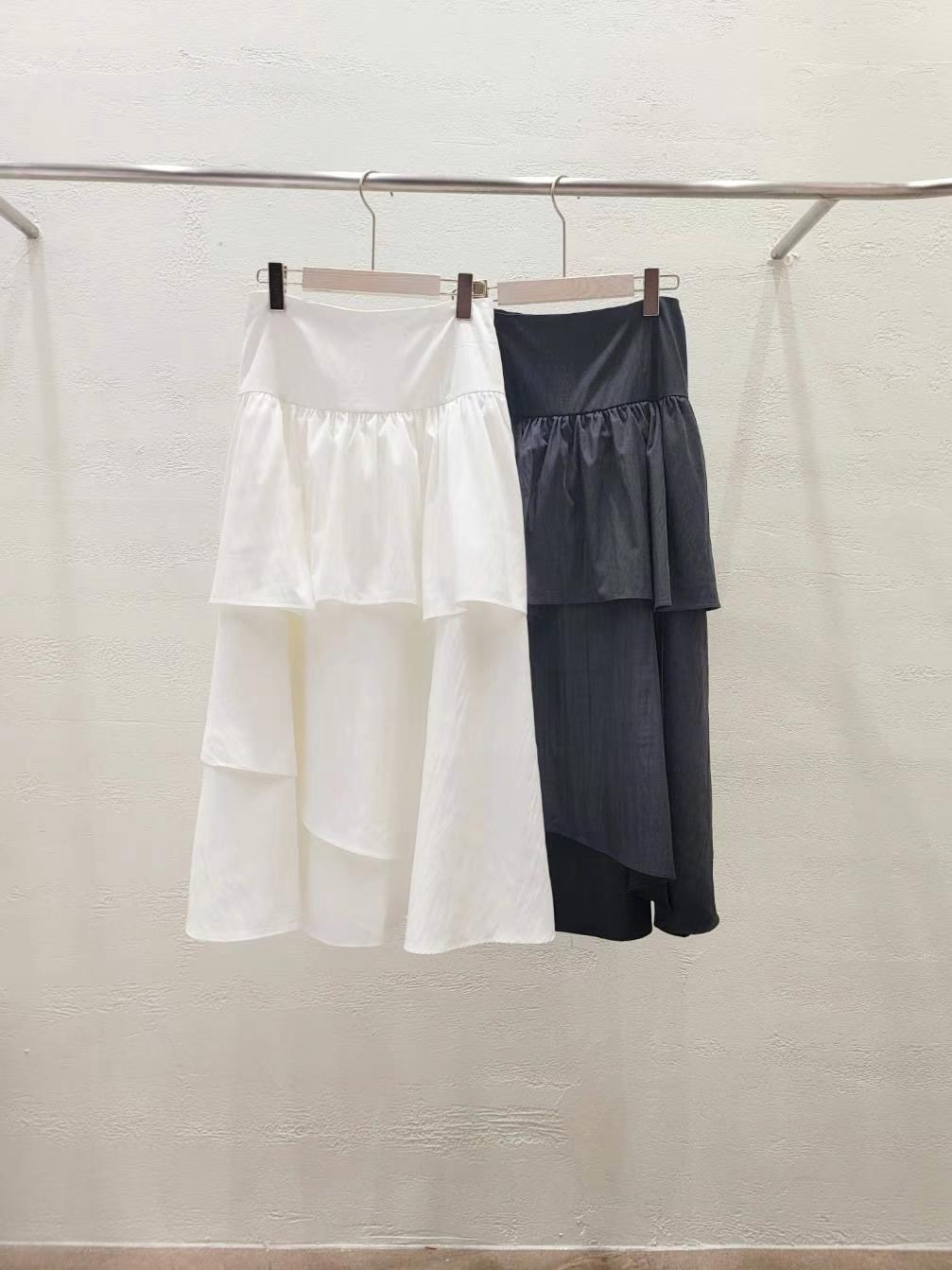 OBLANC直郵韓國代購㊣女裝新品休閑時尚推薦熱賣半身裙中短裙OBLANC半身裙/中短裙圖色2左二色