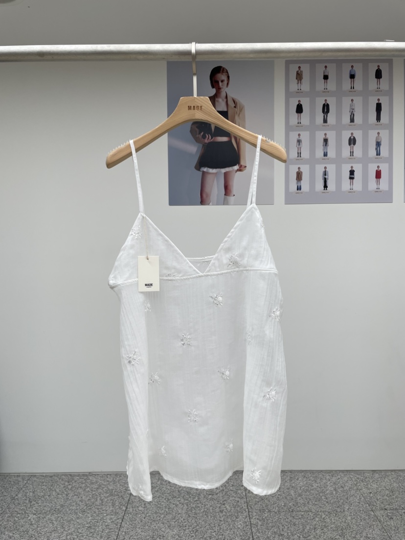 MADE-P韓國㊣直郵東大門代購女裝新款休閑推薦熱賣吊帶背心MADE-P吊帶/背心圖色2