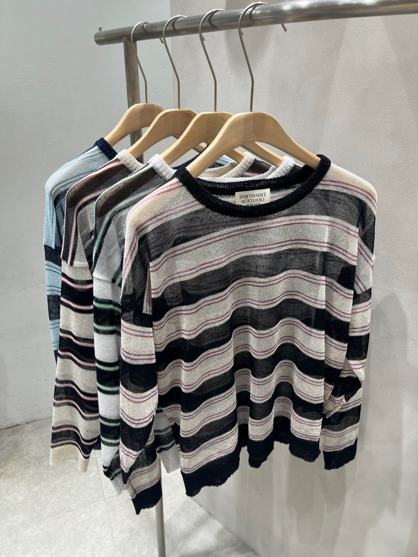 EVERCOMMERCE METICULOUSLY DESIGNED直郵韓國代購㊣女裝新品25春夏針織衫EVERCOMMERCE METICULOUSLY DESIGNED針織衫