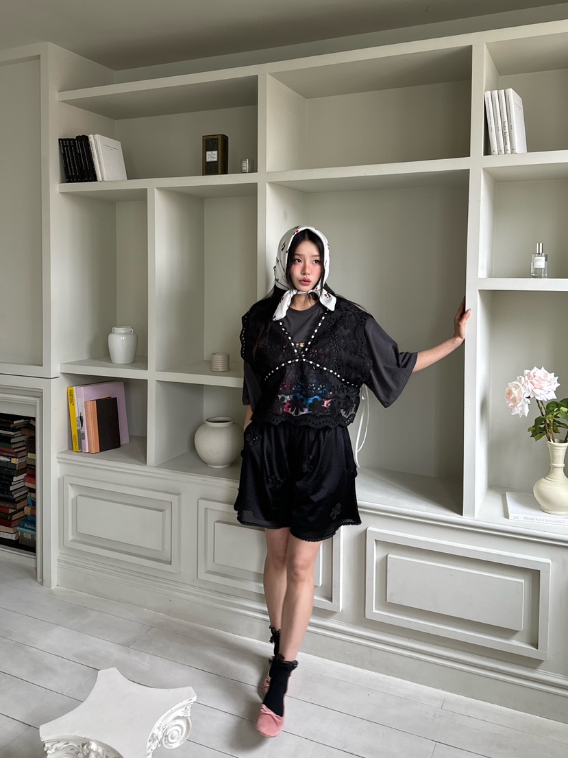 MAISONDEGLORY韓國直郵㊣女裝新款時尚吊帶背心不含內搭蕾絲MAISON DE GLORY吊帶/背心