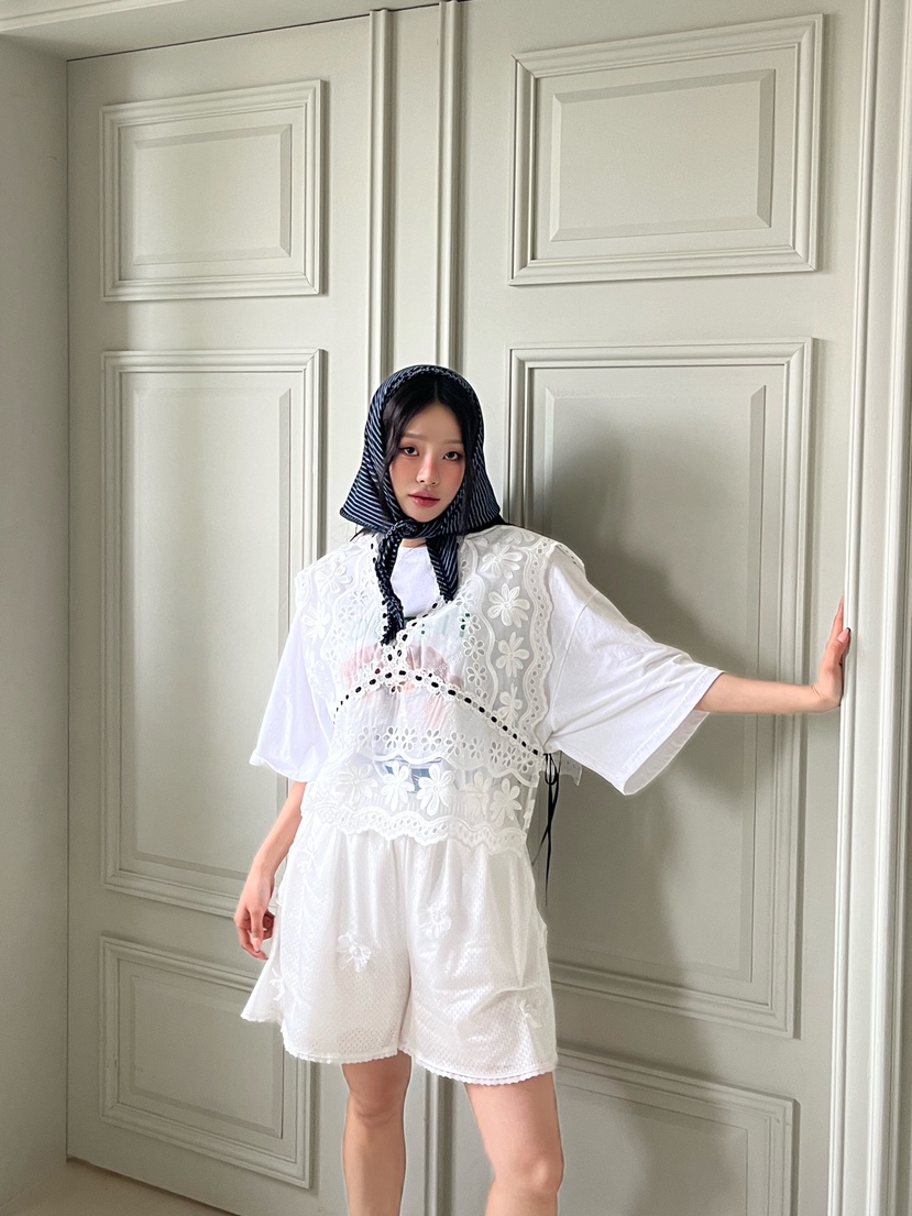 MAISONDEGLORY韓國直郵㊣女裝新款時尚吊帶背心不含內搭蕾絲MAISON DE GLORY吊帶/背心