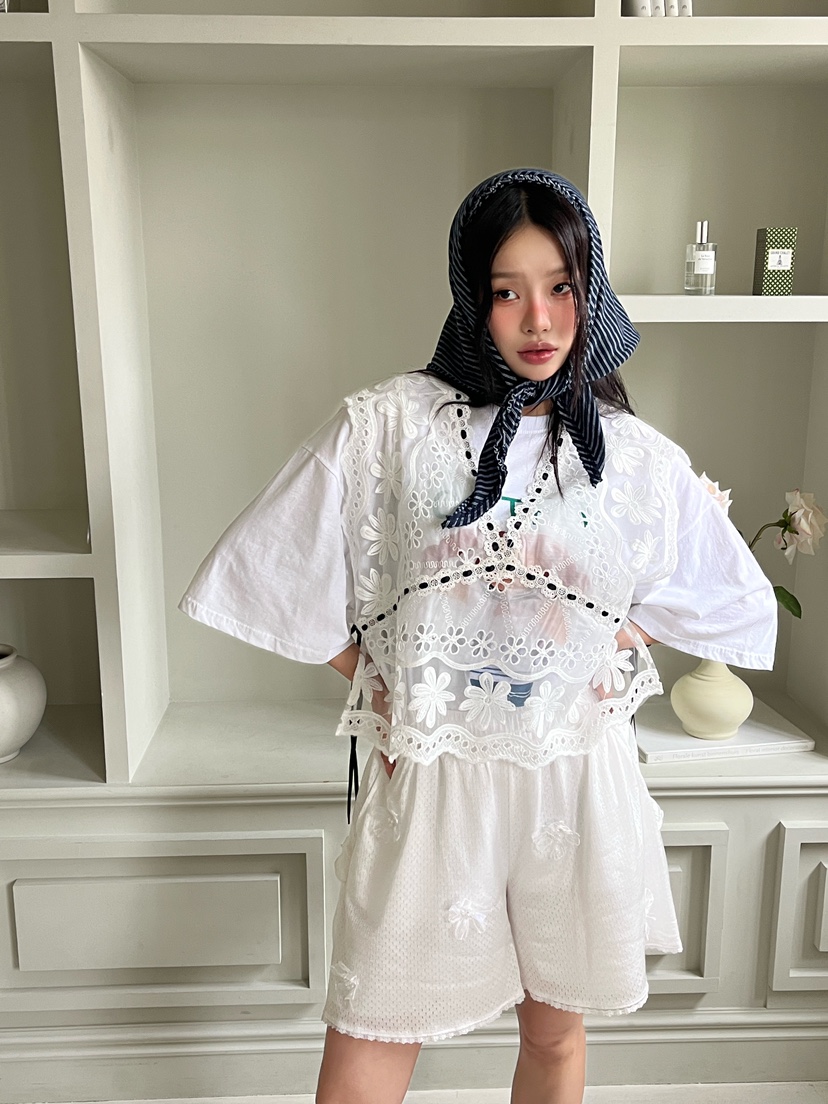 MAISONDEGLORY韓國直郵㊣女裝新款時尚吊帶背心不含內搭蕾絲MAISON DE GLORY吊帶/背心
