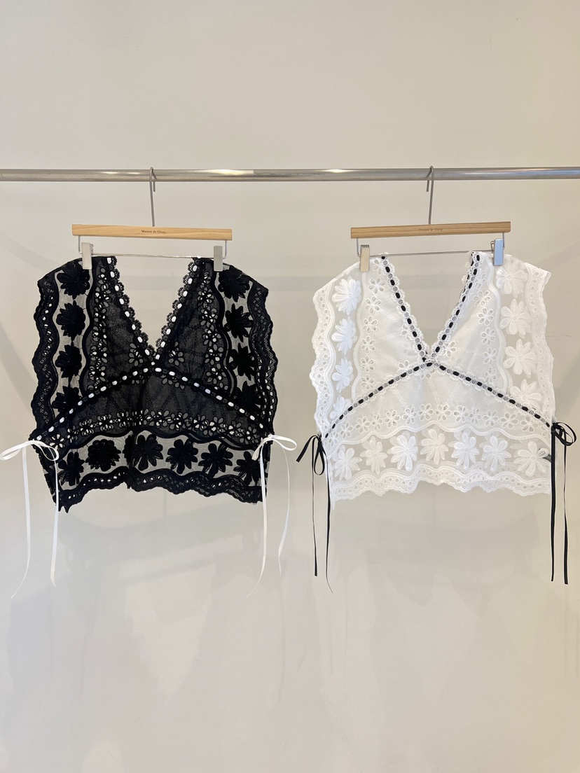 MAISONDEGLORY韓國直郵㊣女裝新款時尚吊帶背心不含內搭蕾絲MAISON DE GLORY吊帶/背心