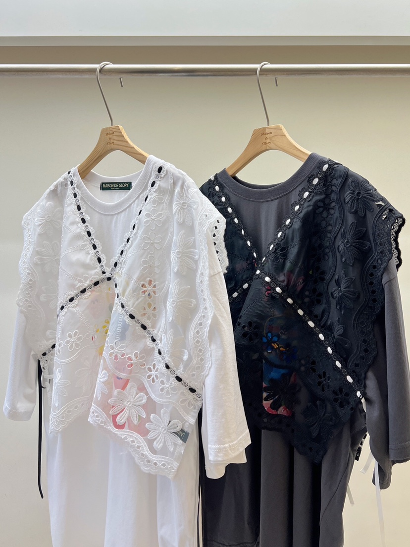 MAISONDEGLORY韓國直郵㊣女裝新款時尚吊帶背心不含內搭蕾絲MAISON DE GLORY吊帶/背心