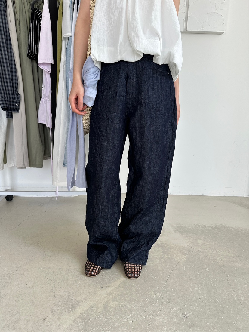 UNBOUND直郵韓國代購㊣女裝新品25春夏時尚推薦人氣熱賣牛仔褲UNBOUND牛仔褲