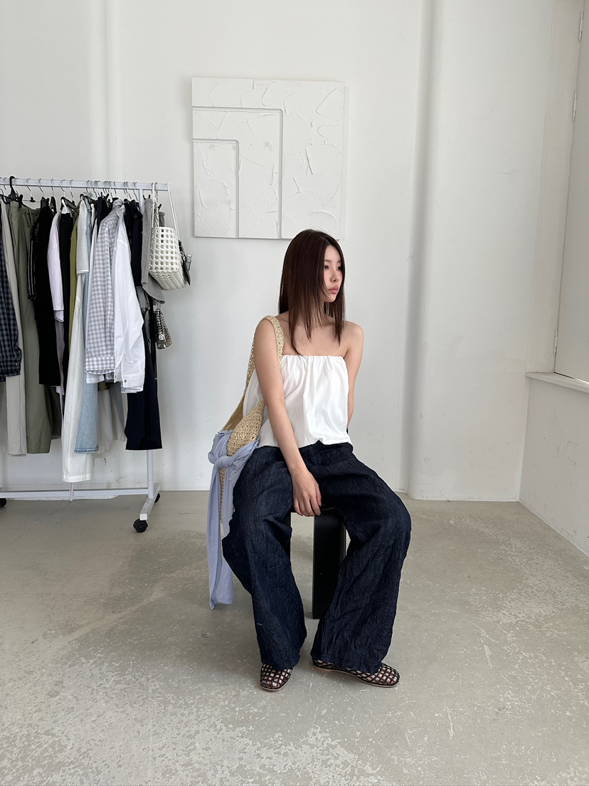 UNBOUND直郵韓國代購㊣女裝新品25春夏時尚推薦人氣熱賣牛仔褲UNBOUND牛仔褲