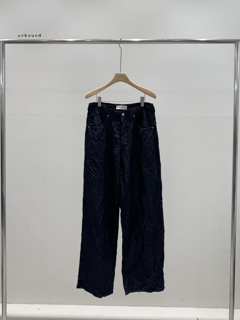 UNBOUND直郵韓國代購㊣女裝新品25春夏時尚推薦人氣熱賣牛仔褲UNBOUND牛仔褲