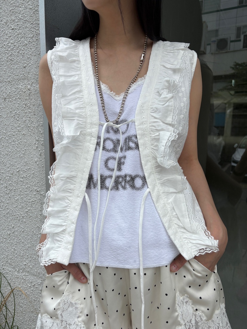 FRANC—L韓國直郵㊣女裝新品時尚25春夏人氣推薦馬甲不含內搭FRANC馬甲