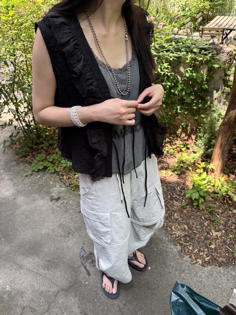 FRANC—L韓國直郵㊣女裝新品時尚25春夏人氣推薦馬甲不含內搭FRANC馬甲