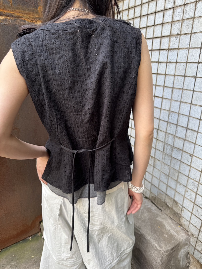 FRANC—L韓國直郵㊣女裝新品時尚25春夏人氣推薦馬甲不含內搭FRANC馬甲