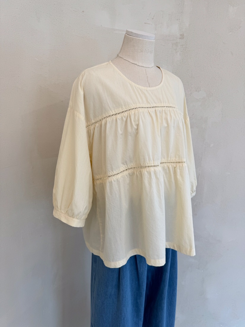 LAUNDRY韓國㊣直郵東大門代購女裝新品推薦時尚休閑襯衫蕾絲衫LAUNDRY襯衫/蕾絲衫