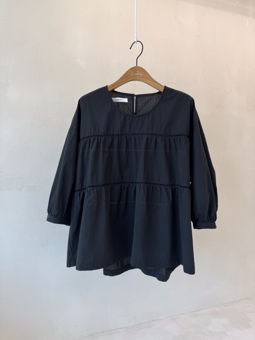 LAUNDRY韓國㊣直郵東大門代購女裝新品推薦時尚休閑襯衫蕾絲衫LAUNDRY襯衫/蕾絲衫圖色3