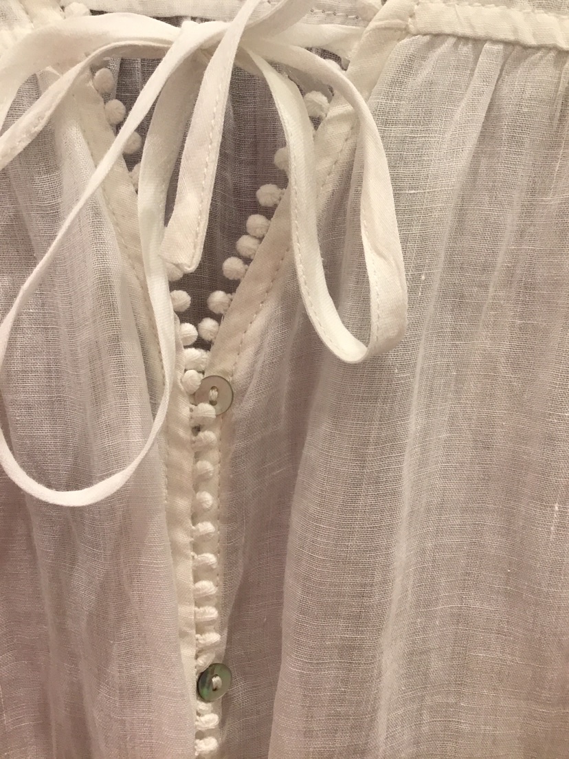 LAUNDRY韓國直郵㊣女裝新品人氣25春夏推薦時尚襯衫蕾絲衫刺繡LAUNDRY襯衫/蕾絲衫