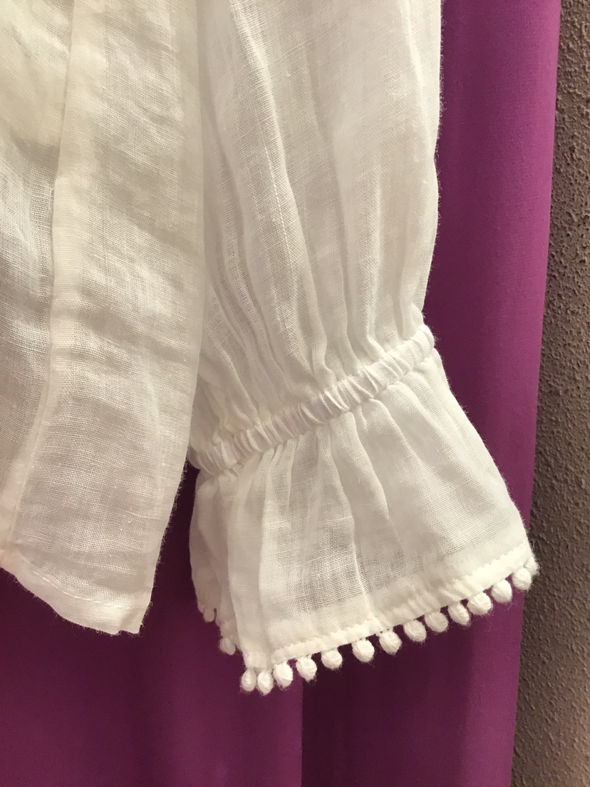 LAUNDRY韓國直郵㊣女裝新品人氣25春夏推薦時尚襯衫蕾絲衫刺繡LAUNDRY襯衫/蕾絲衫