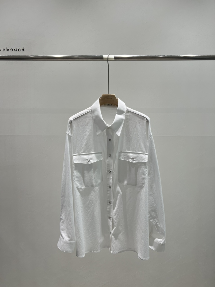 UNBOUND直郵韓國代購㊣女裝新品休閑推薦25春夏熱賣襯衫蕾絲衫UNBOUND襯衫/蕾絲衫圖色3