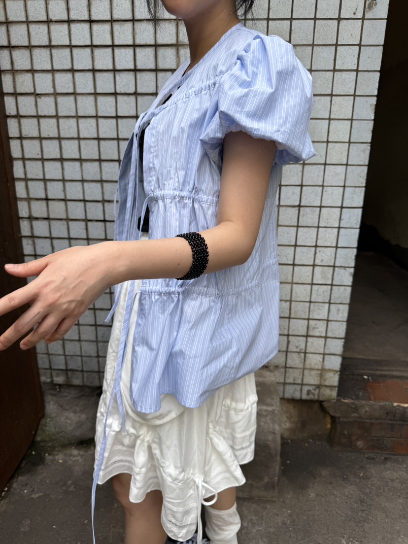 FRANC—L韓國直郵㊣東大門實拍女裝新品25春夏襯衫蕾絲衫不含內搭FRANC襯衫/蕾絲衫