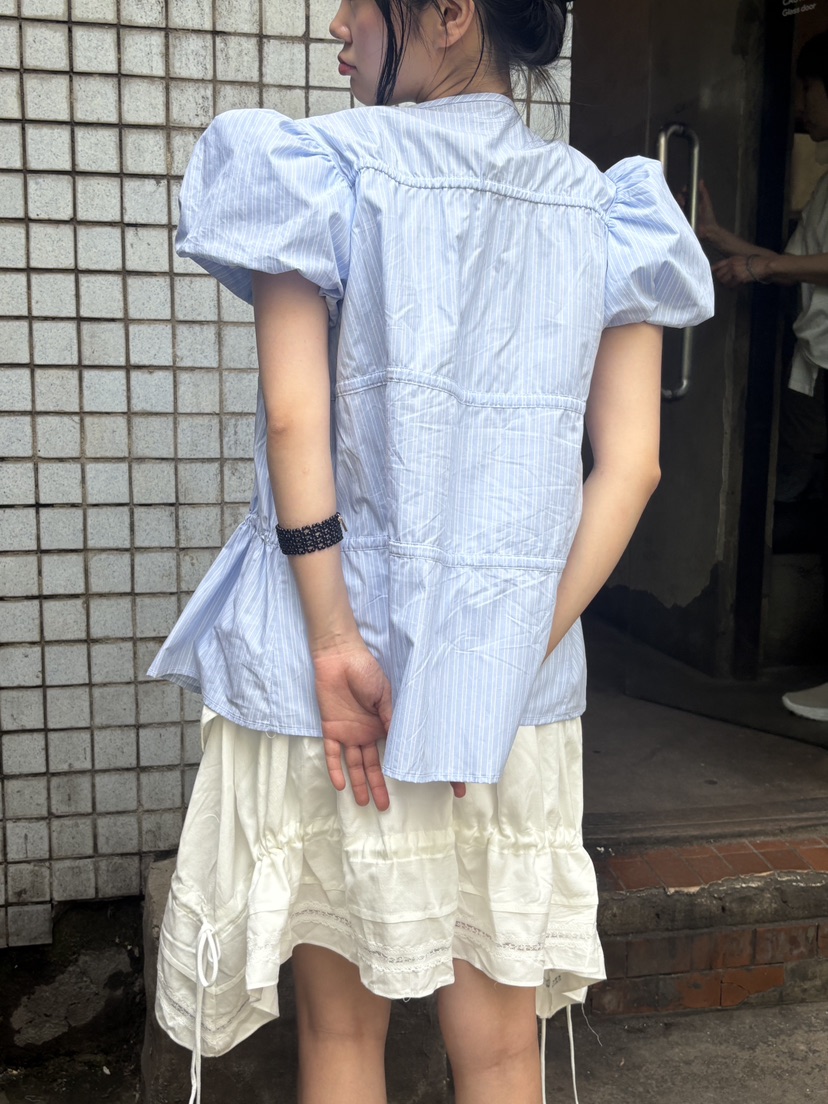 FRANC—L韓國直郵㊣東大門實拍女裝新品25春夏襯衫蕾絲衫不含內搭FRANC襯衫/蕾絲衫