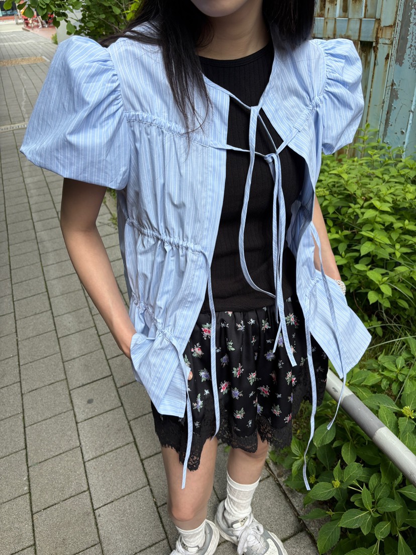 FRANC—L韓國直郵㊣東大門實拍女裝新品25春夏襯衫蕾絲衫不含內搭FRANC襯衫/蕾絲衫