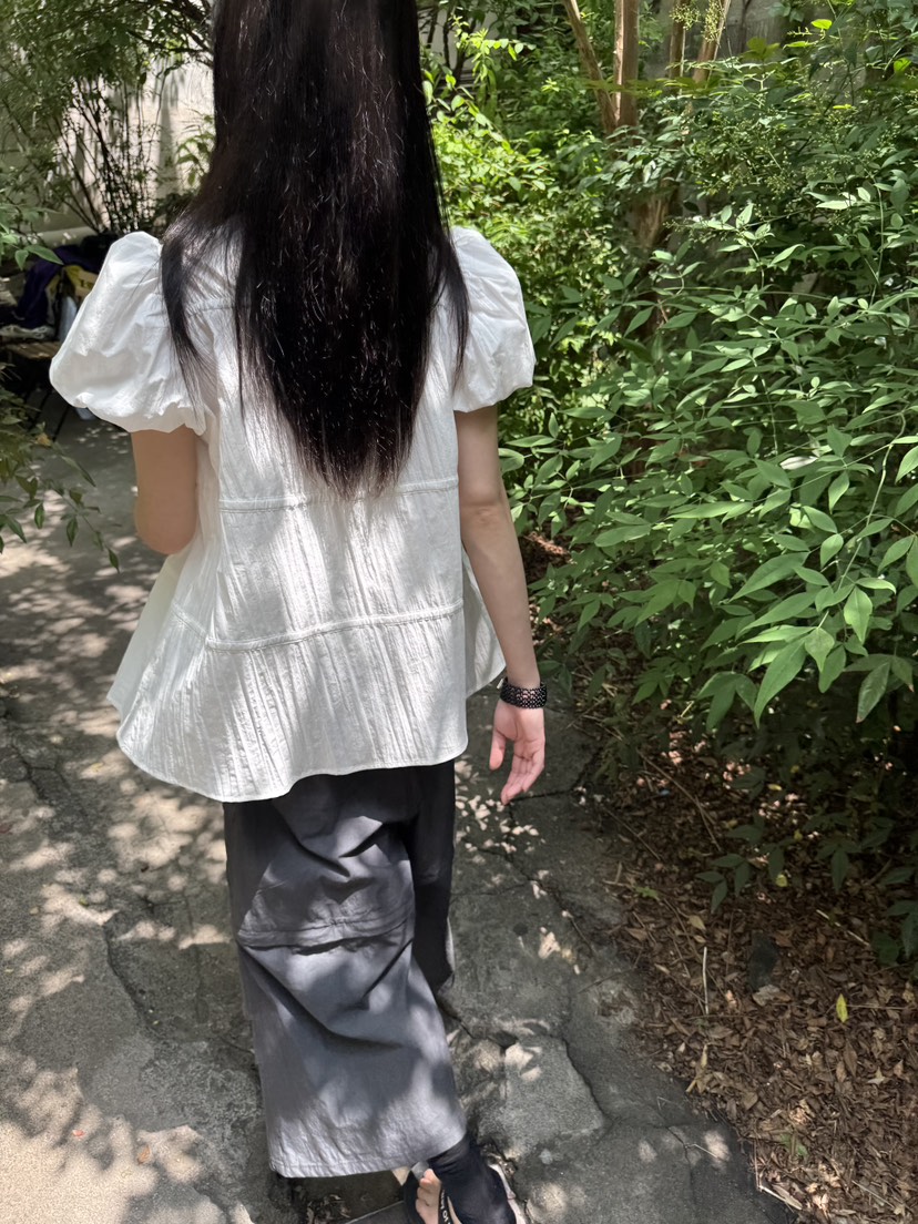 FRANC—L韓國直郵㊣東大門實拍女裝新品25春夏襯衫蕾絲衫不含內搭FRANC襯衫/蕾絲衫