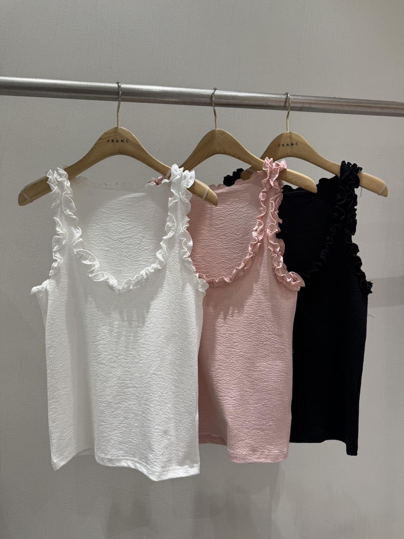 FRANC—L韓國㊣直郵東大門代購女裝新品熱賣時尚推薦吊帶背心FRANC吊帶/背心
