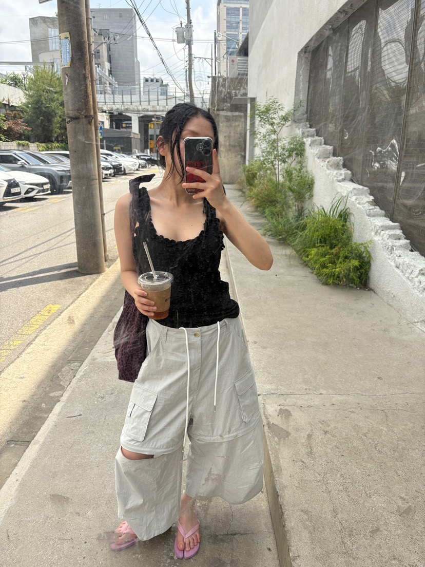 FRANC—L韓國㊣直郵東大門代購女裝新品熱賣時尚推薦吊帶背心FRANC吊帶/背心