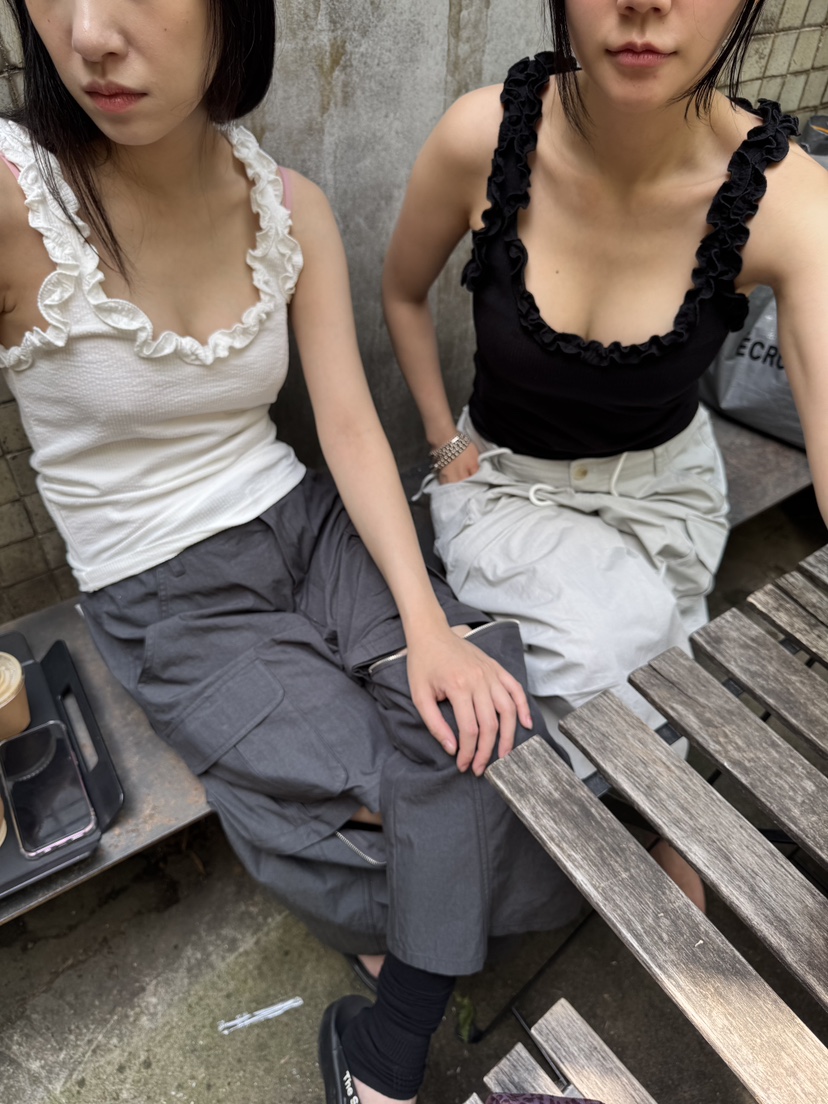 FRANC—L韓國㊣直郵東大門代購女裝新品熱賣時尚推薦吊帶背心FRANC吊帶/背心
