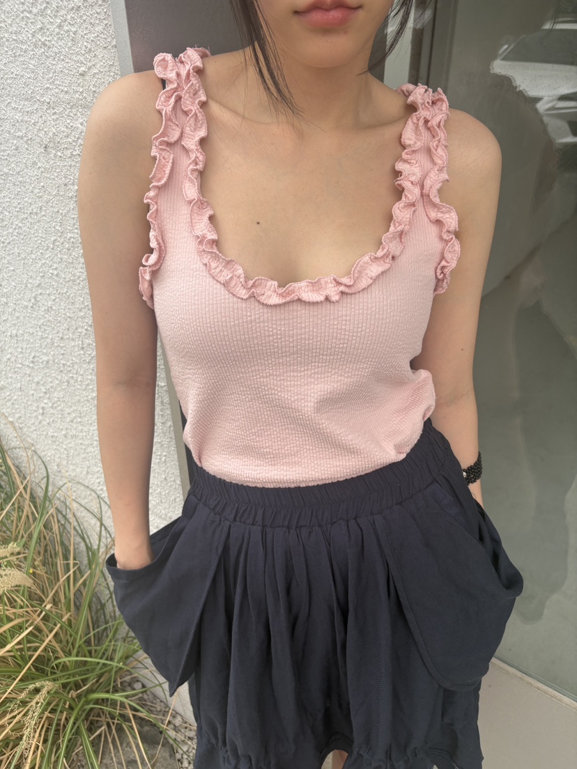 FRANC—L韓國㊣直郵東大門代購女裝新品熱賣時尚推薦吊帶背心FRANC吊帶/背心圖色3
