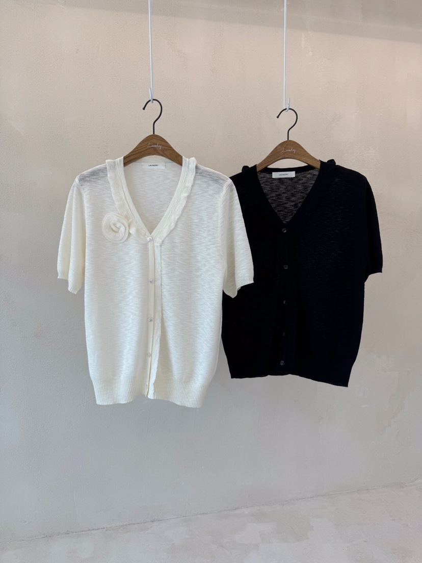 LAUNDRY直郵韓國代購㊣女裝新品25春夏熱賣推薦人氣針織衫開衫LAUNDRY針織衫