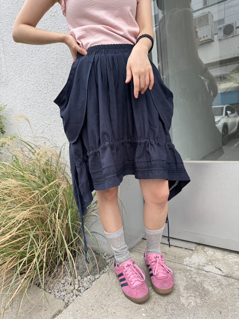 FRANC—L韓國直郵㊣女裝新款熱賣時尚人氣半身裙中短裙口袋FRANC半身裙/中短裙
