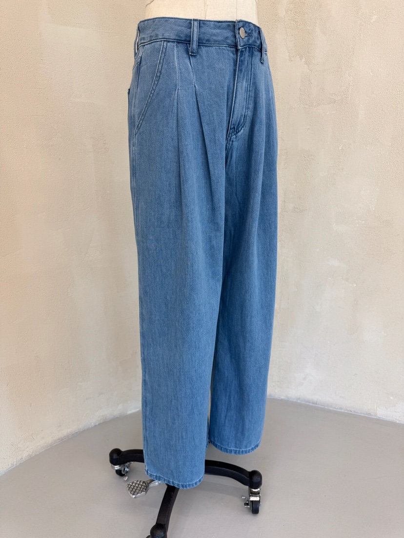 LAUNDRY韓國㊣直郵東大門代購女裝新款25春夏熱賣推薦牛仔褲LAUNDRY牛仔褲