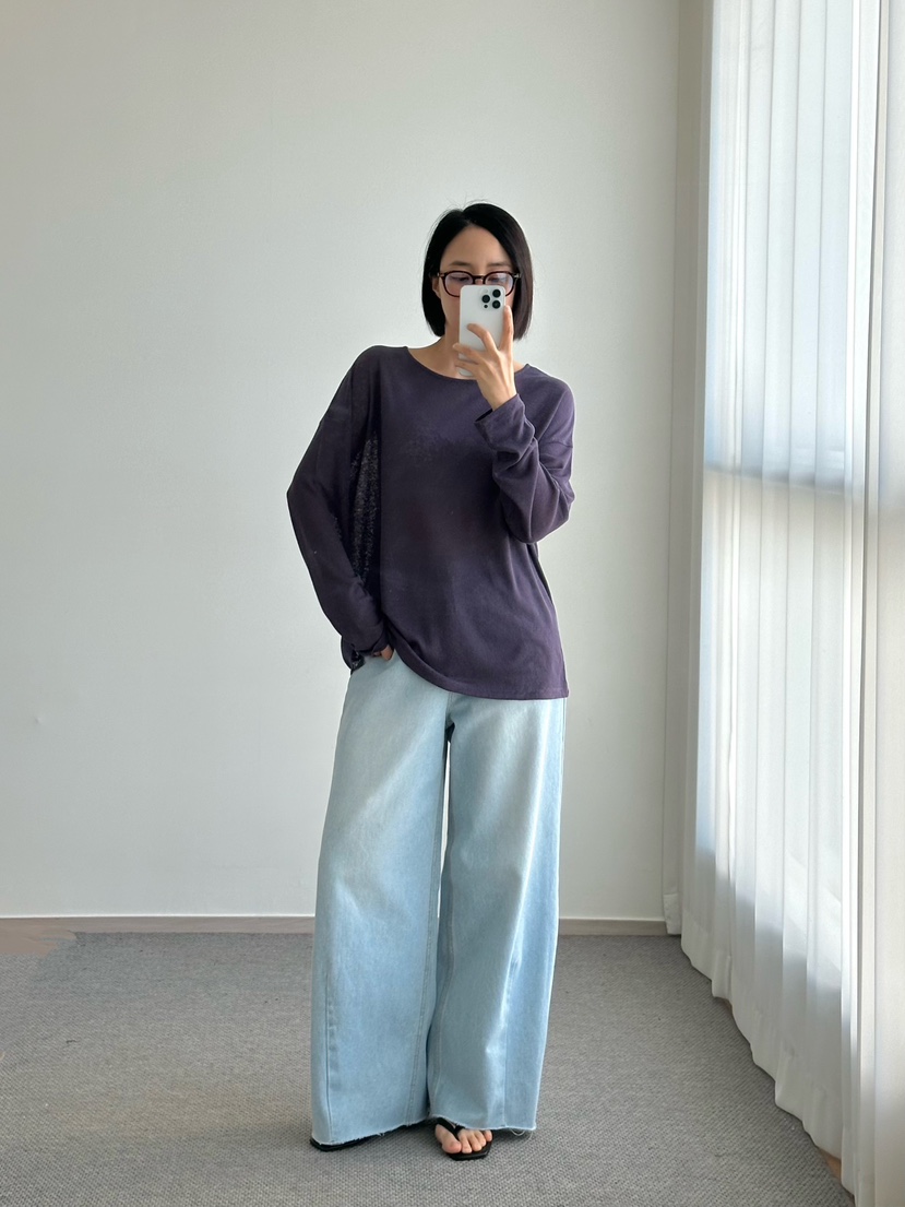 HEIZE韓國㊣直郵東大門代購女裝新款推薦人氣休閑熱賣長袖T恤HEIZE長袖T恤