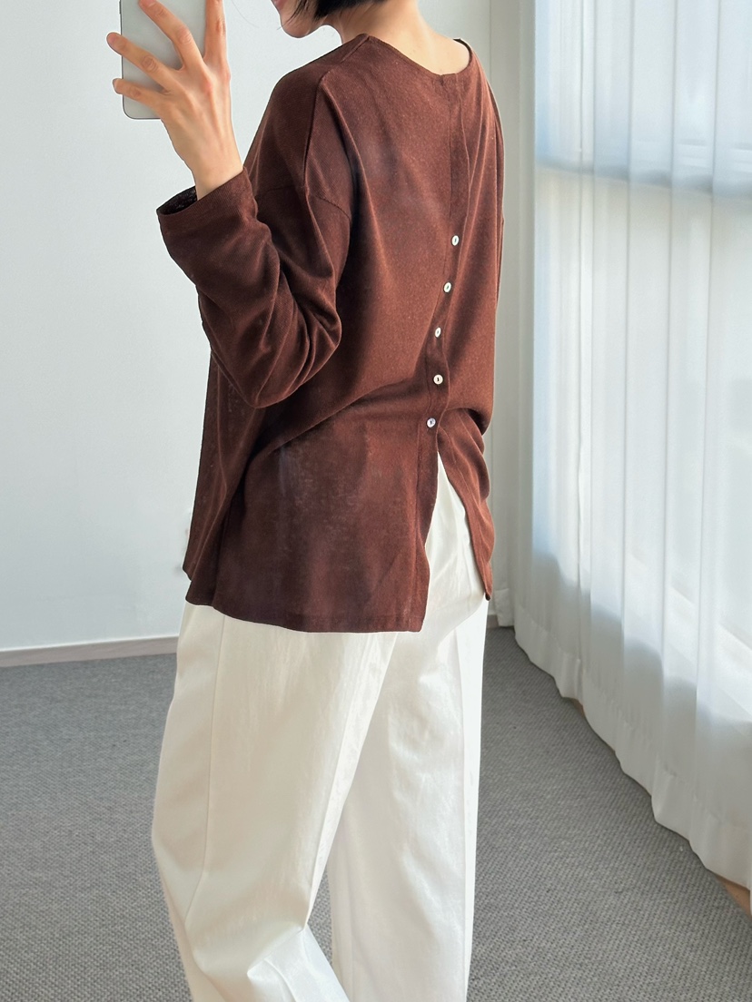 HEIZE韓國㊣直郵東大門代購女裝新款推薦人氣休閑熱賣長袖T恤HEIZE長袖T恤
