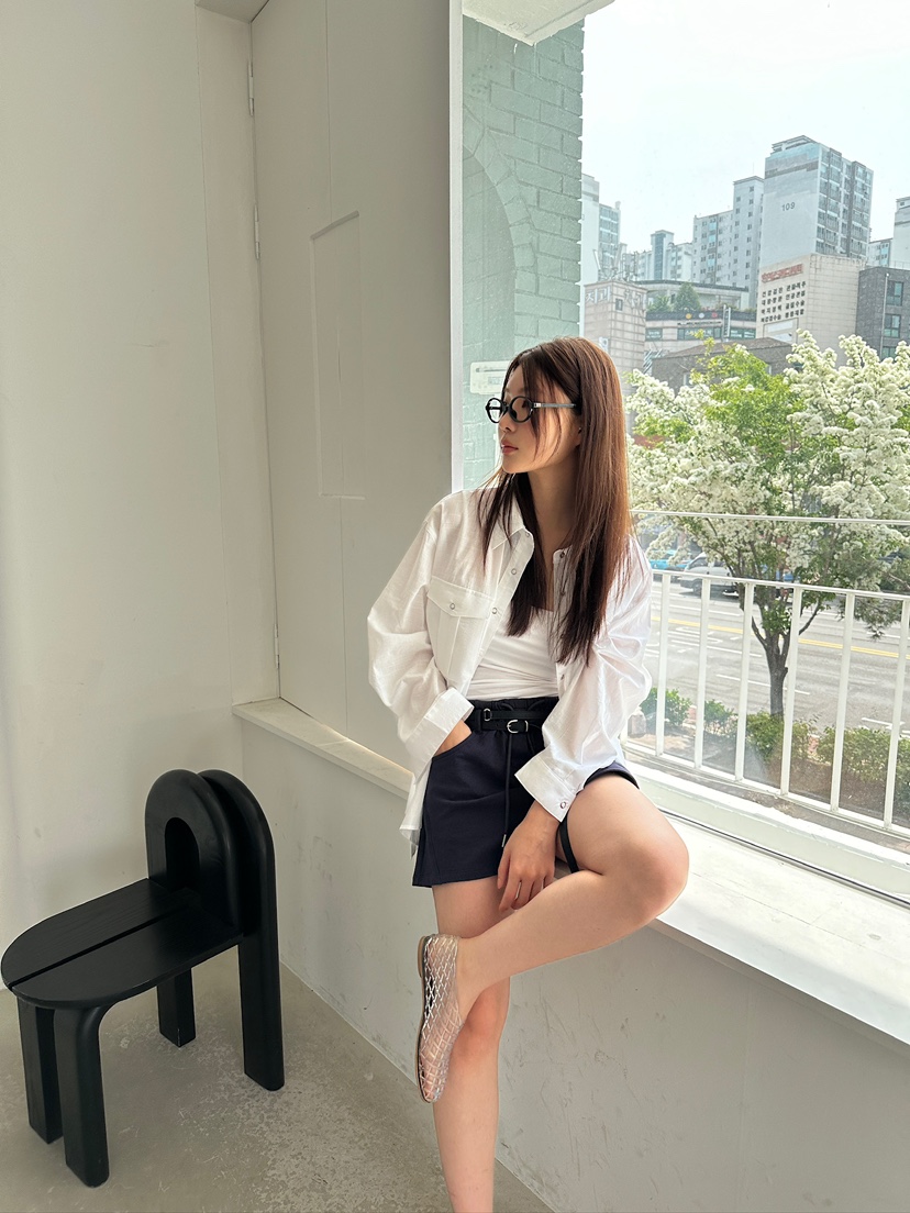 UNBOUND韓國直郵㊣東大門實拍女裝新品推薦休閑短褲不含腰帶UNBOUND短褲