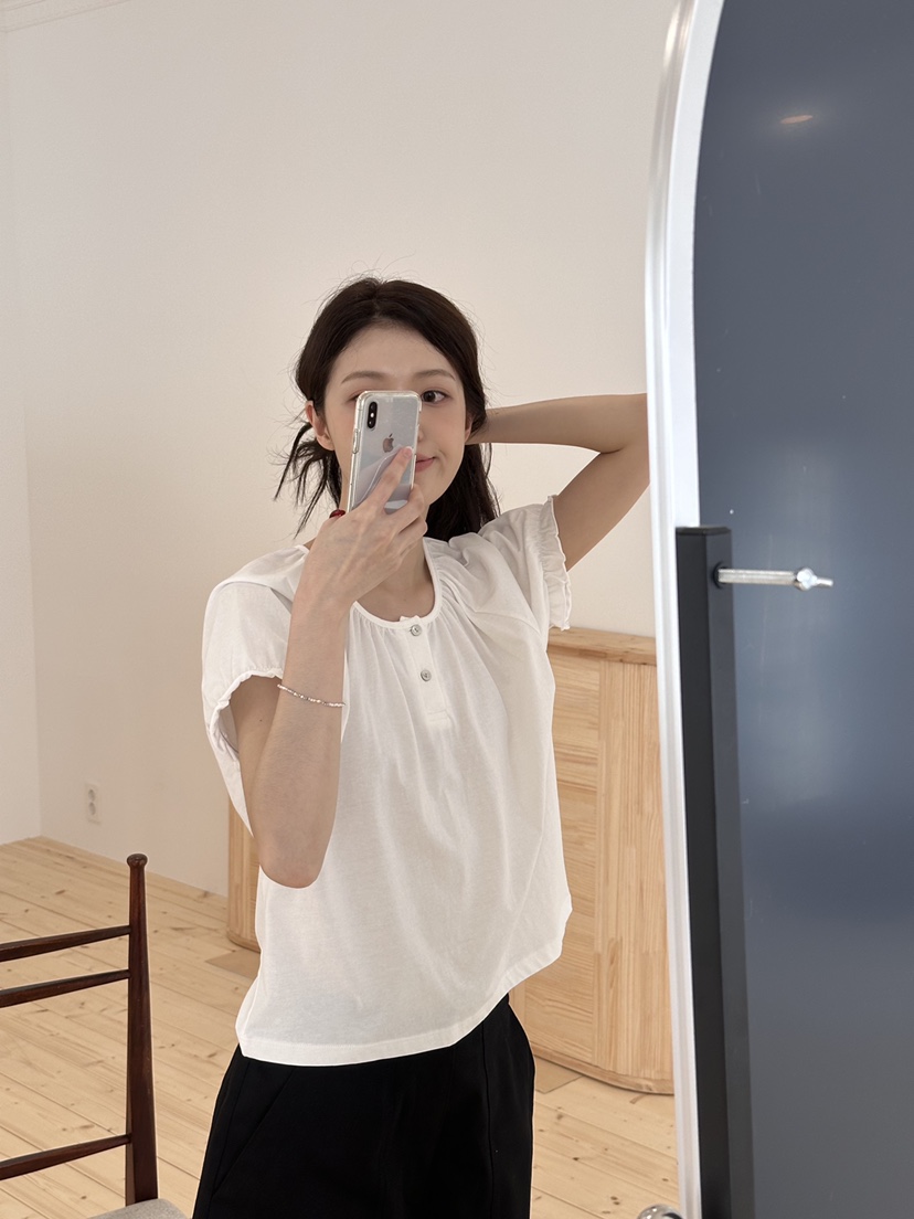 ERUME韓國直郵㊣女裝新款熱賣時尚人氣25春夏推薦襯衫蕾絲衫ERUME襯衫/蕾絲衫