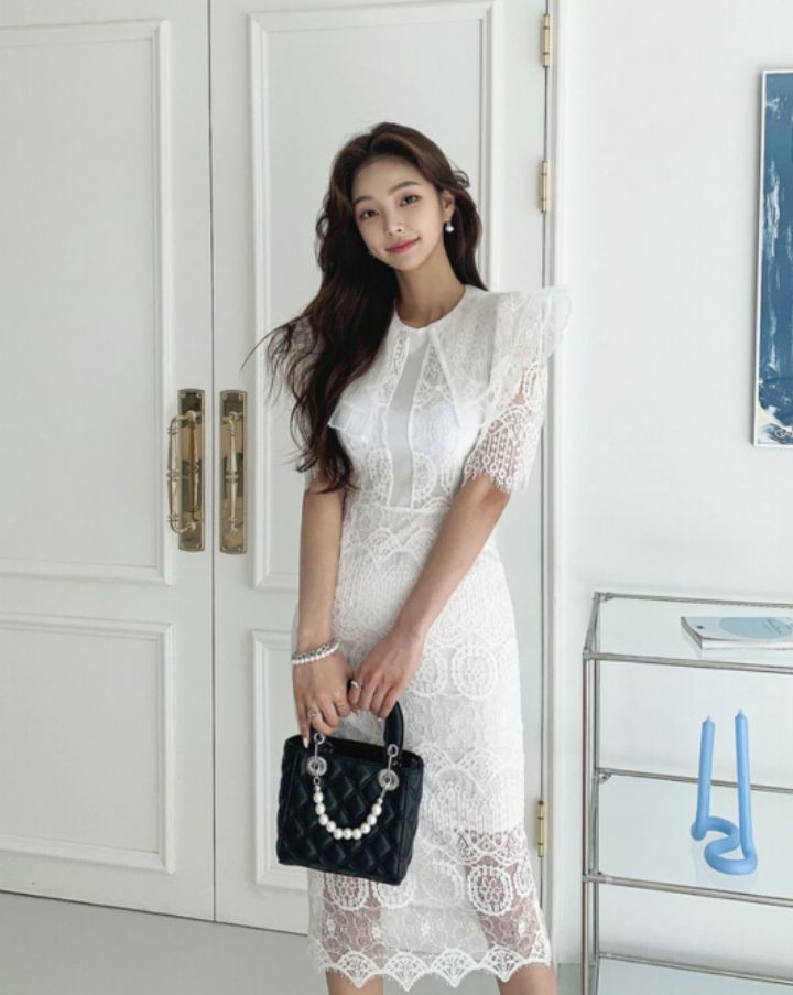 HIGH HEELS韓國直郵㊣東大門實拍女裝新品25春夏時尚連衣裙HIGH HEELS連衣裙