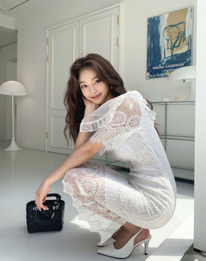 HIGH HEELS韓國直郵㊣東大門實拍女裝新品25春夏時尚連衣裙HIGH HEELS連衣裙
