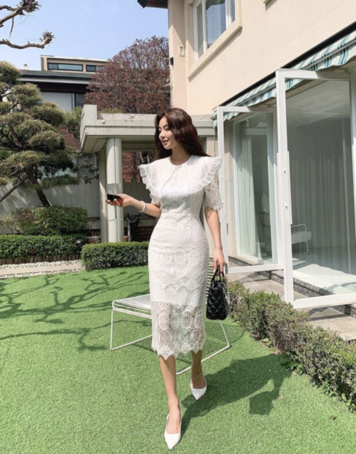 HIGH HEELS韓國直郵㊣東大門實拍女裝新品25春夏時尚連衣裙HIGH HEELS連衣裙