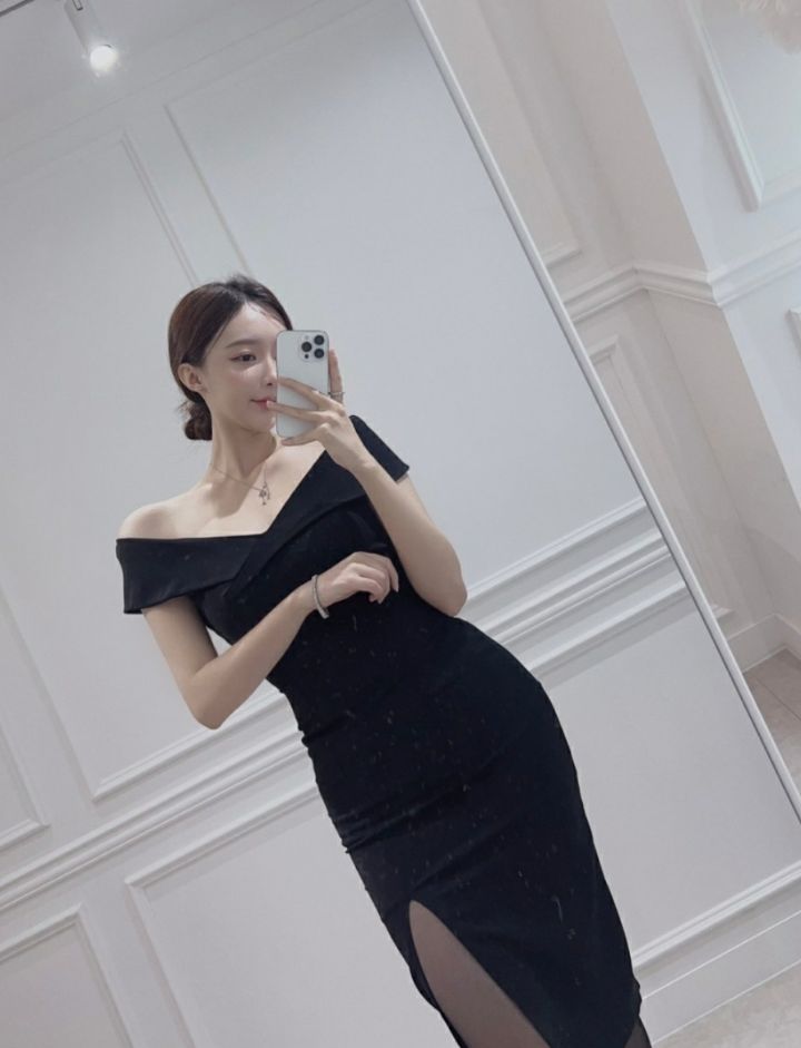 HIGH HEELS直郵韓國代購㊣女裝新品推薦休閑時尚25春夏連衣裙HIGH HEELS連衣裙