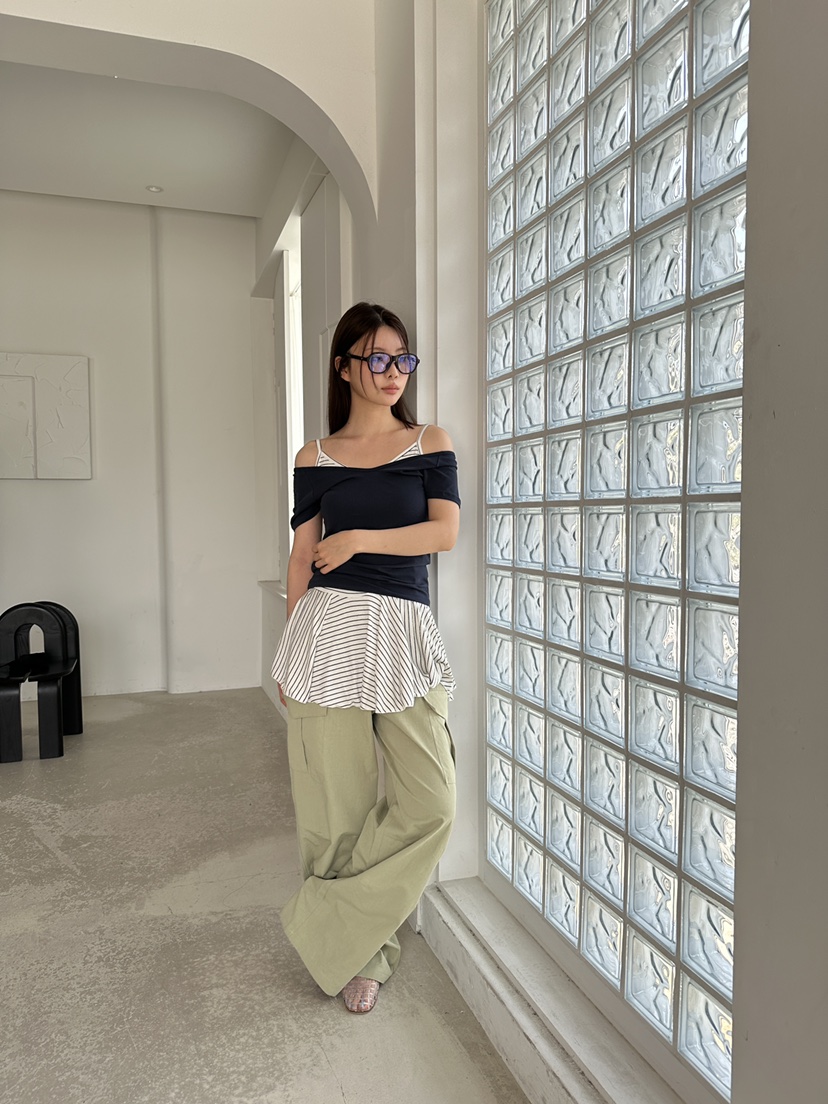 UNBOUND韓國直郵㊣東大門實拍女裝新款休閑熱賣時尚人氣休閑褲UNBOUND休閑褲