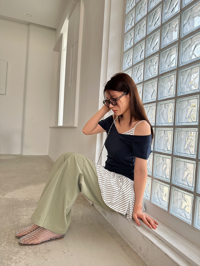 UNBOUND韓國直郵㊣東大門實拍女裝新款休閑熱賣時尚人氣休閑褲UNBOUND休閑褲